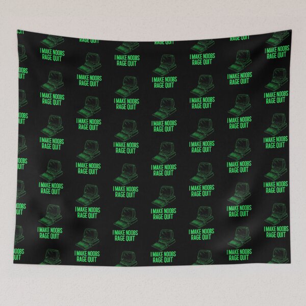 Item preview, I make noobs rage quit designed and sold by art-fox.