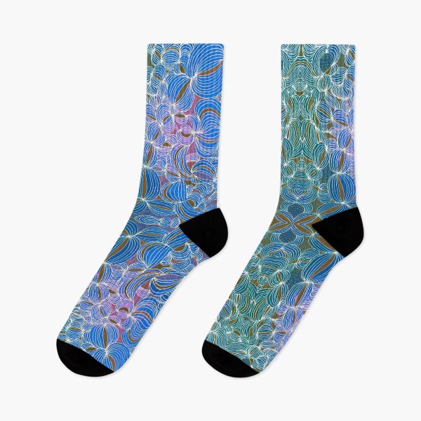 Item preview, Chromatic Blue and Purple Electric Design - Electrically Charged Pattern designed and sold by ckylin.
