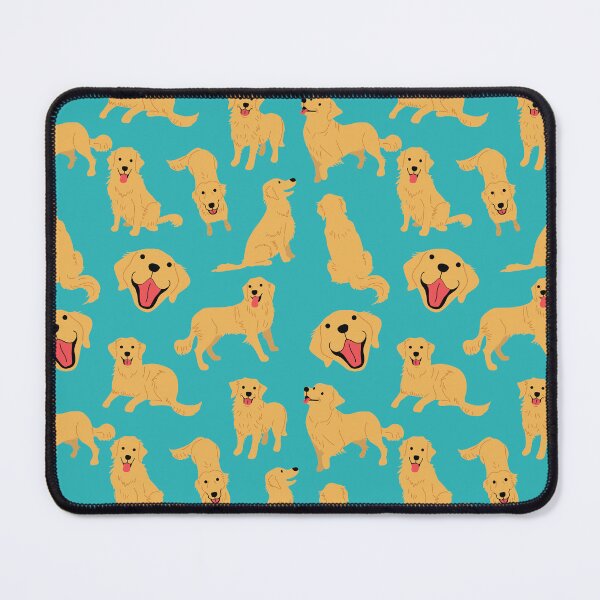 Item preview, Golden Retriever - Light Sea Green designed and sold by frankyou.