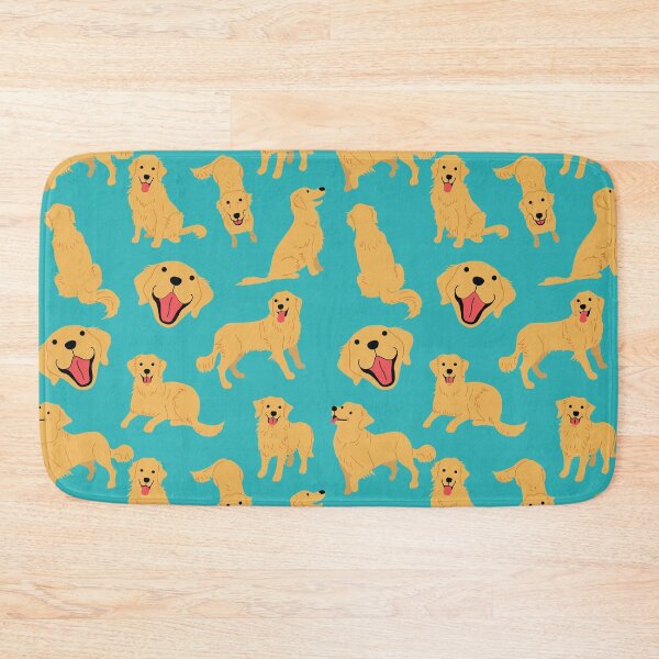 Item preview, Golden Retriever - Light Sea Green designed and sold by frankyou.