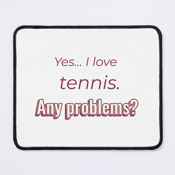 Item preview, I love Tennis designed and sold by cooldesignsalot.