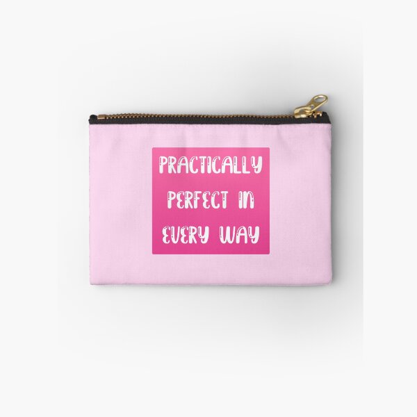 Item preview, Practically Perfect Mary Poppins Quote in Pink designed and sold by pb598.
