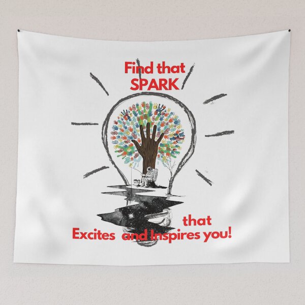 Item preview, Find that Spark that Excites and Inspires you! designed and sold by exclusivebucket.