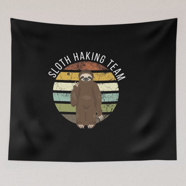 Item preview, Sloth HAKING team funny sloth lover vintage gift idea for hiking summer  designed and sold by ourpretty.