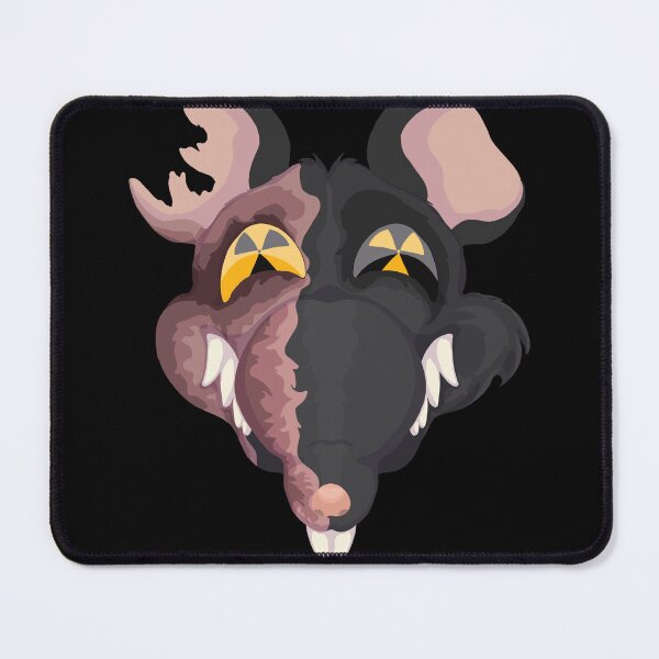 Item preview, Nuclear Rat (no background) designed and sold by pinyonarts.