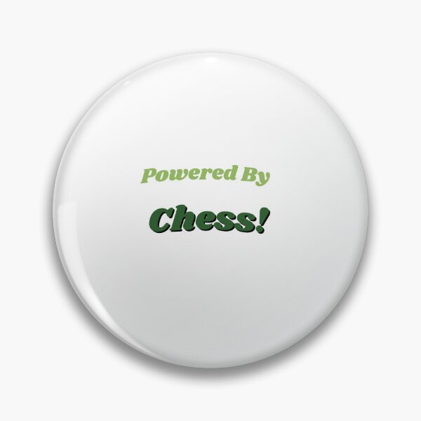 Item preview, Powered By Chess designed and sold by cooldesignsalot.