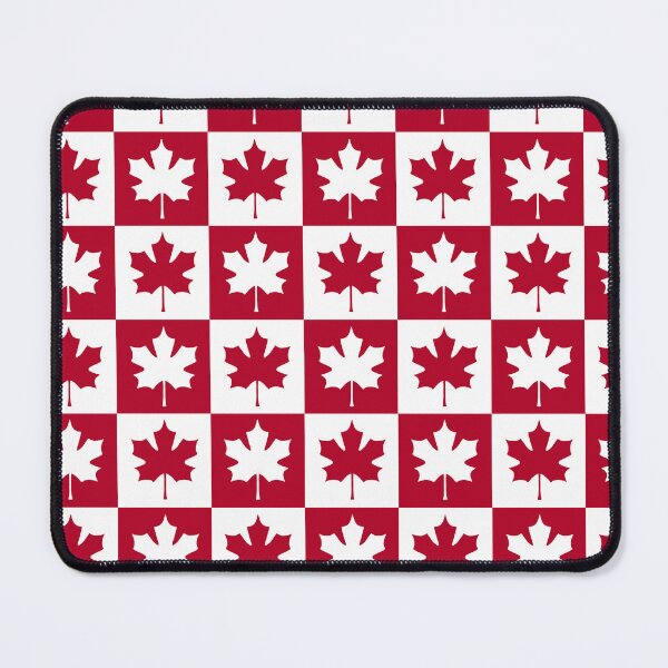 Item preview, Canada Maple Leaf Checker Pattern designed and sold by Julie Erin Designs.