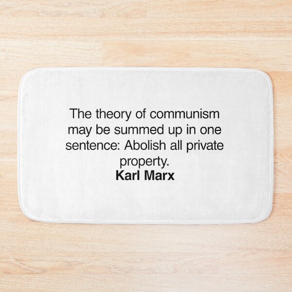 Item preview, Karl Marx Communist Quote. Best Gift for a Karl Marx's Socialist Fan (Communism quotes). designed and sold by margaretgiles.