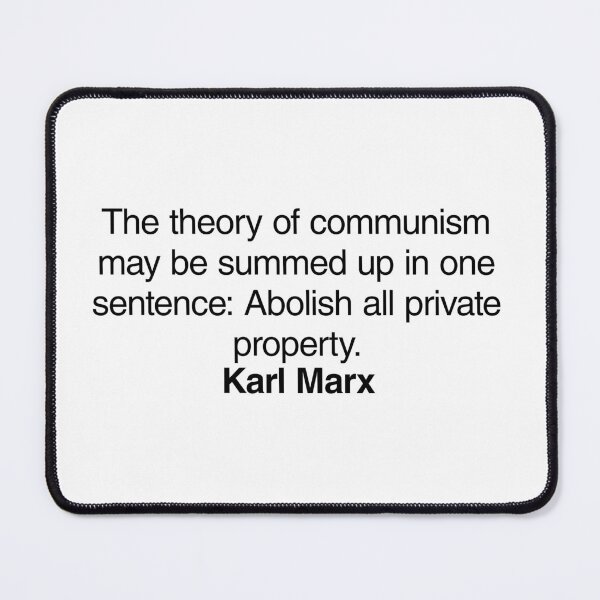 Item preview, Karl Marx Communist Quote. Best Gift for a Karl Marx's Socialist Fan (Communism quotes). designed and sold by margaretgiles.