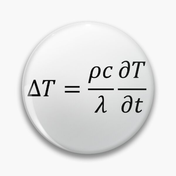 Item preview, heat equation designed and sold by NoetherSym.