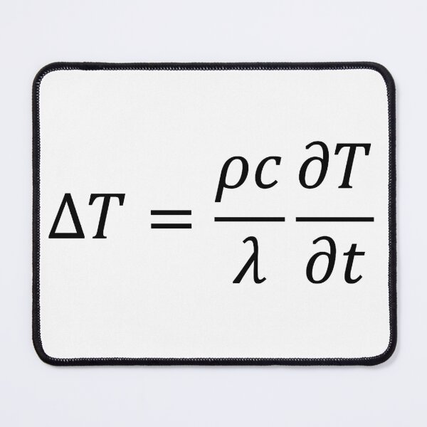 Item preview, heat equation designed and sold by NoetherSym.