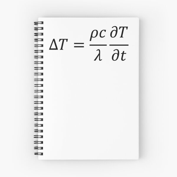 Item preview, heat equation designed and sold by NoetherSym.
