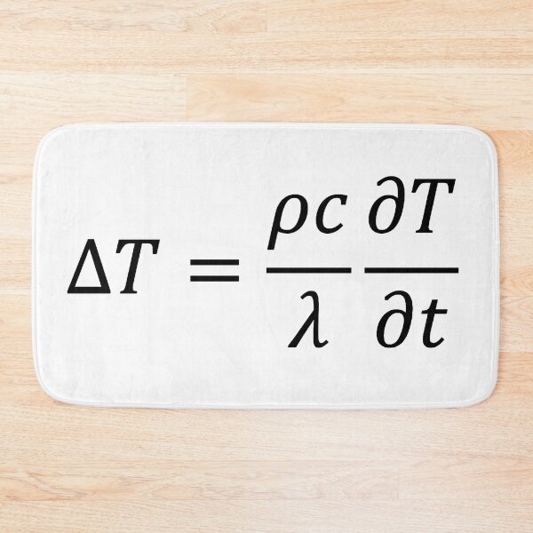 Item preview, heat equation designed and sold by NoetherSym.