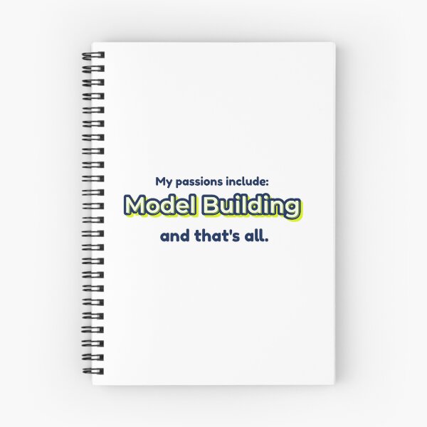 Item preview, Model Building is my passion designed and sold by cooldesignsalot.