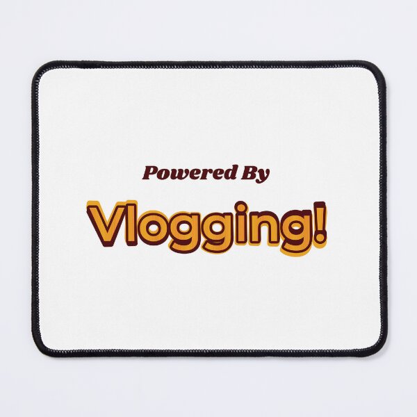 Item preview, Powered By Vlogging designed and sold by cooldesignsalot.