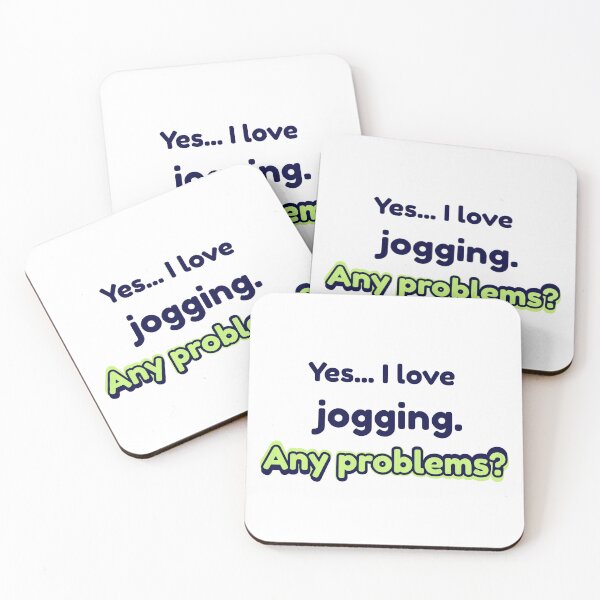 Item preview, I love Jogging designed and sold by cooldesignsalot.