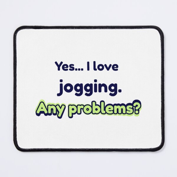 Item preview, I love Jogging designed and sold by cooldesignsalot.