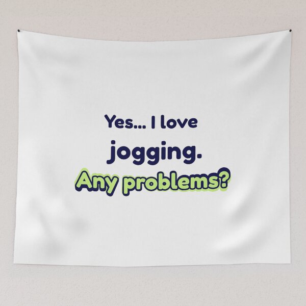 Item preview, I love Jogging designed and sold by cooldesignsalot.