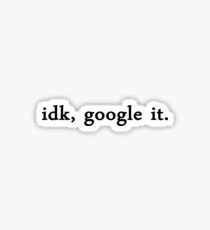 google it Sticker