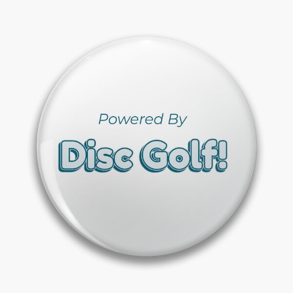 Item preview, Powered By Disc Golf designed and sold by cooldesignsalot.
