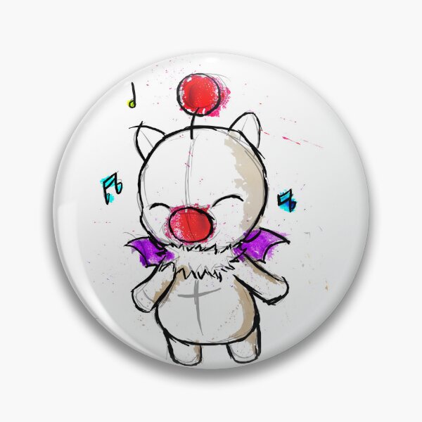 Item preview, Watercolour Moogle designed and sold by HannahPalmerArt.