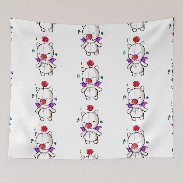 Item preview, Watercolour Moogle designed and sold by HannahPalmerArt.