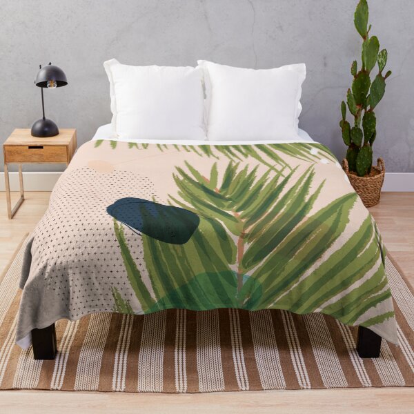Item preview, Tropical Palm Leaves 03 - Summer Plants Abstract Illustration Jungle designed and sold by MarleneCanto.
