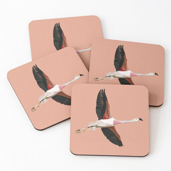 Item preview, A is for Andean Flamingo,Andean Flamingo Illustration – Stunning South American Wading Bird Artwork designed and sold by PrettylittlepastelUk.