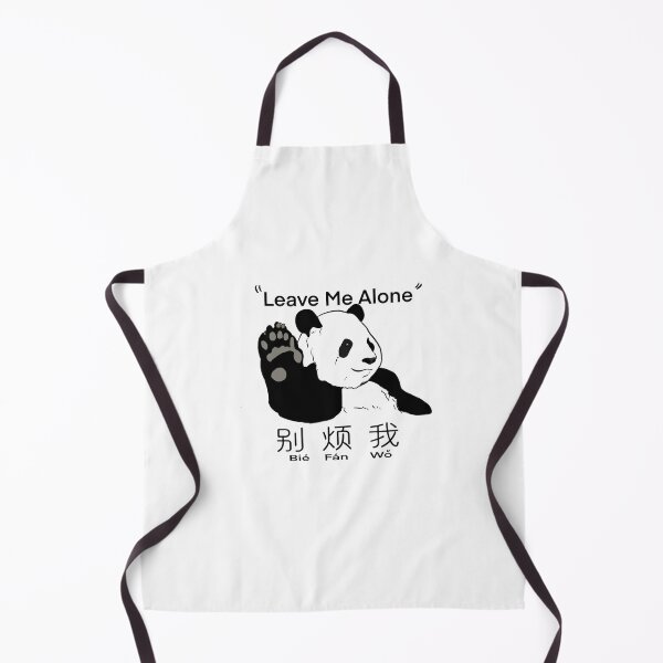 Item preview, Leave me alone says the panda designed and sold by Manalopangaea.