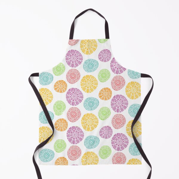 Item preview, Colorful abstract glowers pattern designed and sold by GoDesign1.