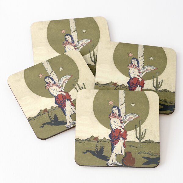 Item preview, Indian Maiden - Vintage art designed and sold by RickE.