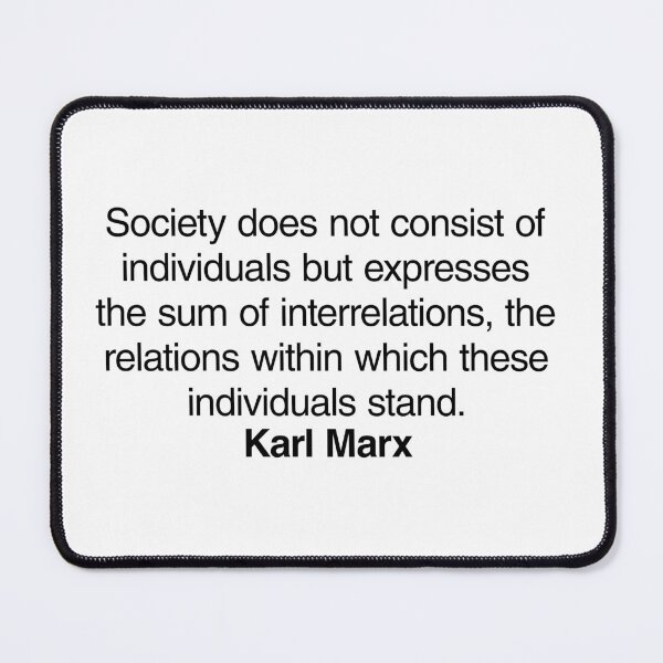 Item preview, Karl Marx Communist Quote. Best Gift for a Karl Marx's Socialist Fan (Communism quotes). designed and sold by margaretgiles.