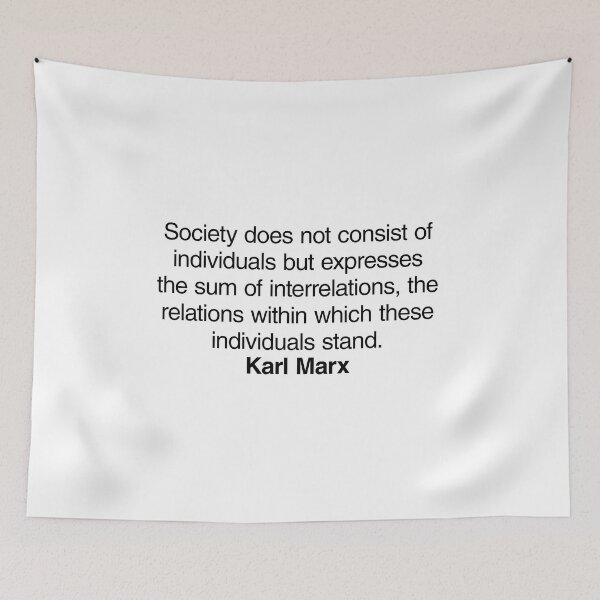 Item preview, Karl Marx Communist Quote. Best Gift for a Karl Marx's Socialist Fan (Communism quotes). designed and sold by margaretgiles.