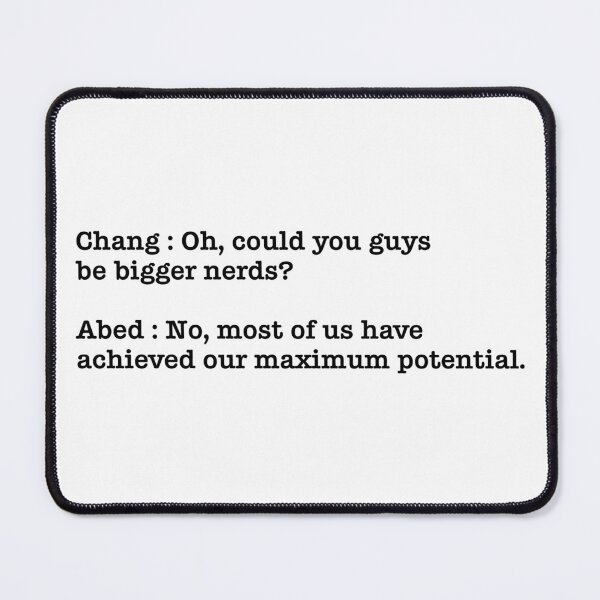 Item preview, Community Quote; Maximum Nerd Potential;  designed and sold by Harlsw.