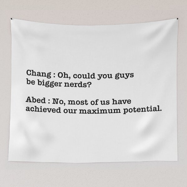 Item preview, Community Quote; Maximum Nerd Potential;  designed and sold by Harlsw.