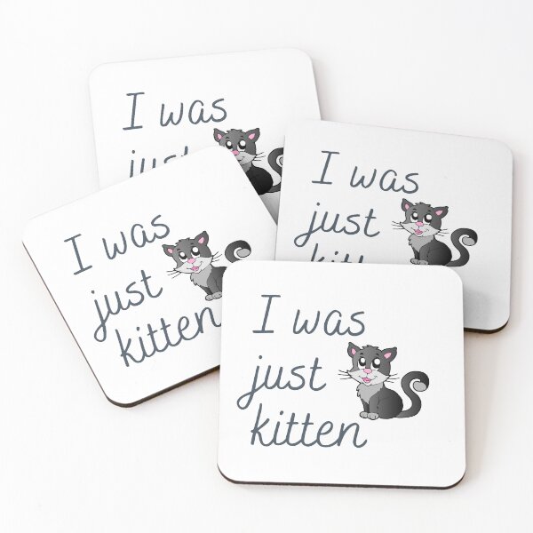 Item preview, I Was Just Kitten designed and sold by SportyDogShop.