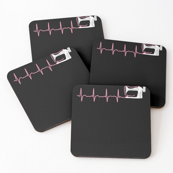 Item preview, Quilting Quilter Apparel Sewing Gifts T-shirt Heartbeat EKG designed and sold by DKshowmaker.