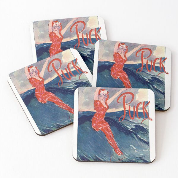 Item preview, Puck Cover - Vintage Art designed and sold by RickE.
