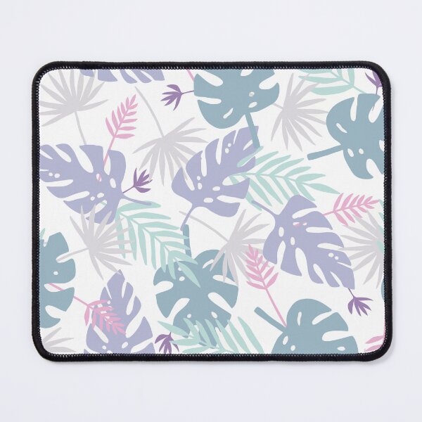 Item preview, 80s Purple Pastel Paradise Tropical Leaves designed and sold by Pink Pineapple Works.