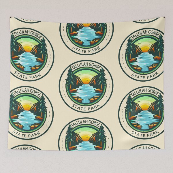 Item preview, Tallulah Gorge State Park Georgia Badge designed and sold by KrisSidDesigns.