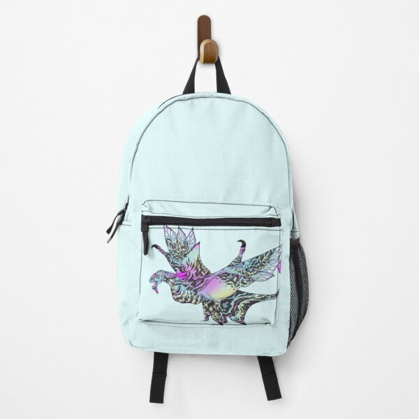 Item preview, Pandora Banshee Light Blue and Pink designed and sold by ConvenientCat.