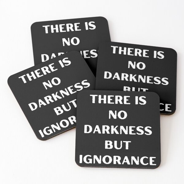 Item preview, Shakespeare Quote From Twelfth Night - There is no darkness but ignorance. designed and sold by violet-hope.