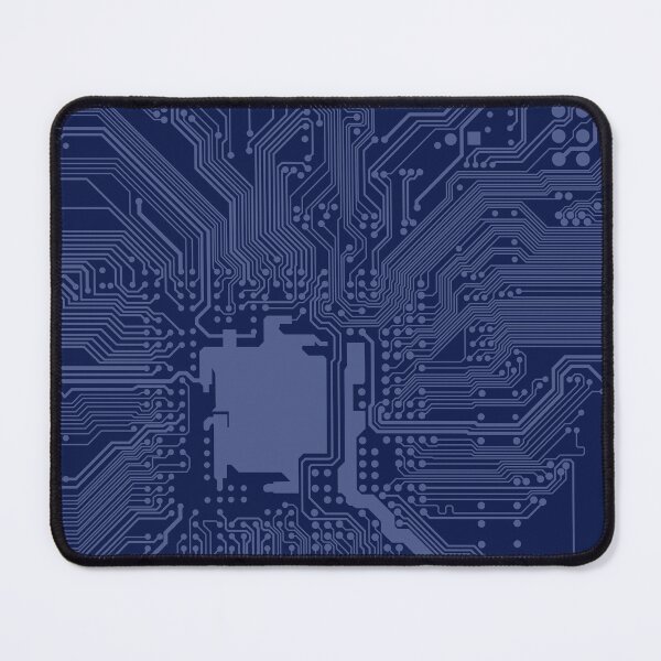 Item preview, Blue Geek Motherboard Circuit Pattern designed and sold by livianasgifts.
