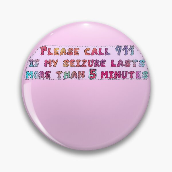 Item preview, Seizure Alert - Medical Alert  designed and sold by parshalltoyou.