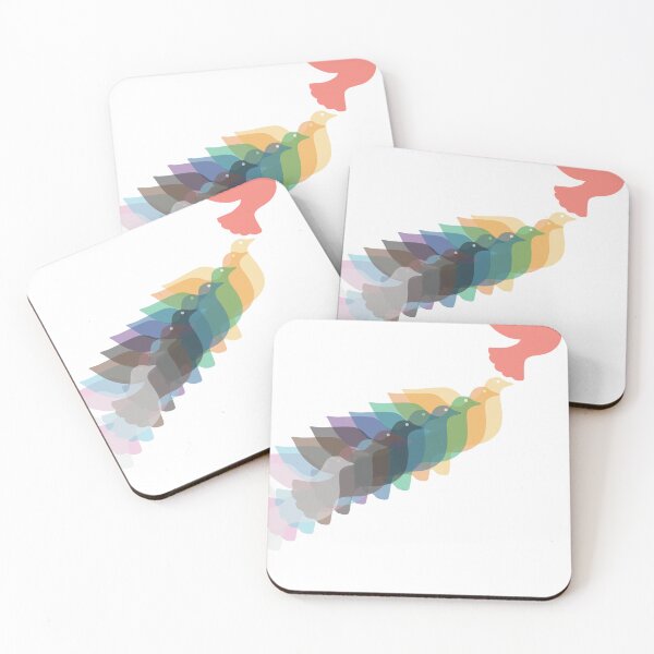 Item preview, Rainbow Peace Doves designed and sold by DesignsbyStina.