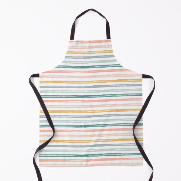 Item preview, summer stripes - blue/pink/gold designed and sold by littlearrow.