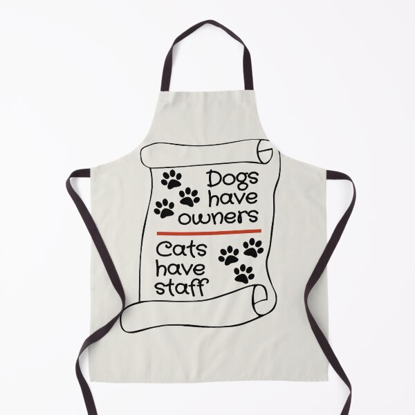 Item preview, Dogs have owners cats have staff 2 designed and sold by i-cottagedesign.