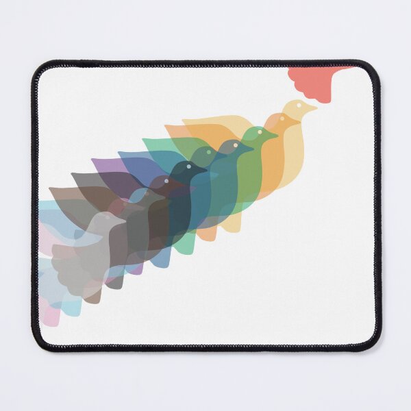 Item preview, Rainbow Peace Doves designed and sold by DesignsbyStina.