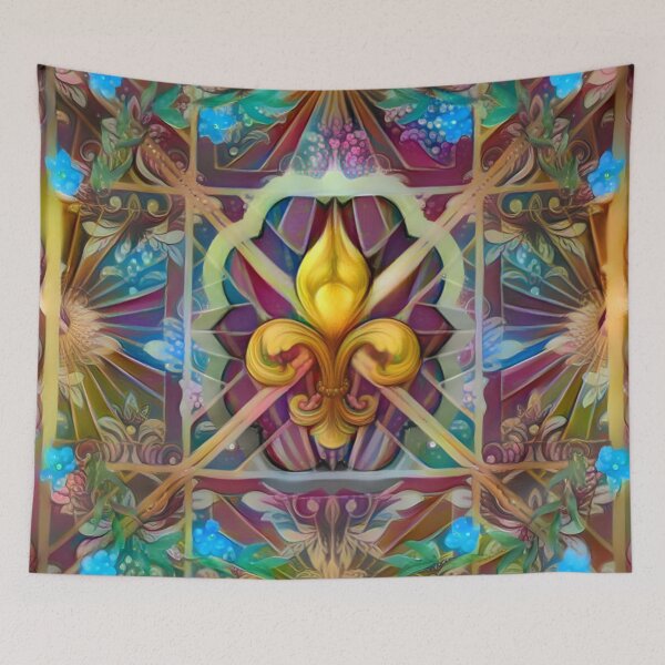 Item preview, Vintage Fleur De Lis Hybrid 1 designed and sold by Rumrabbit82.