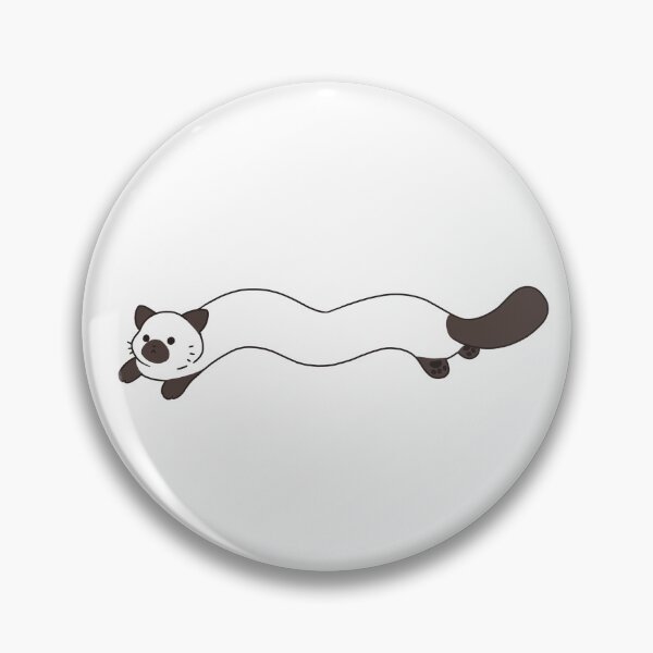 Item preview, Wiggly Siamese Cat designed and sold by PinkBunnyFluff.